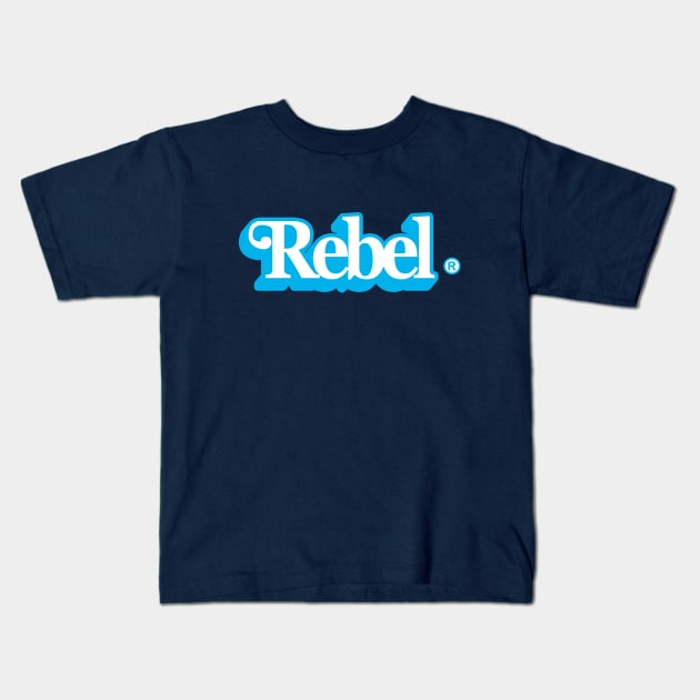 Vintage Rebel Kids T-Shirt by PlatinumBastard